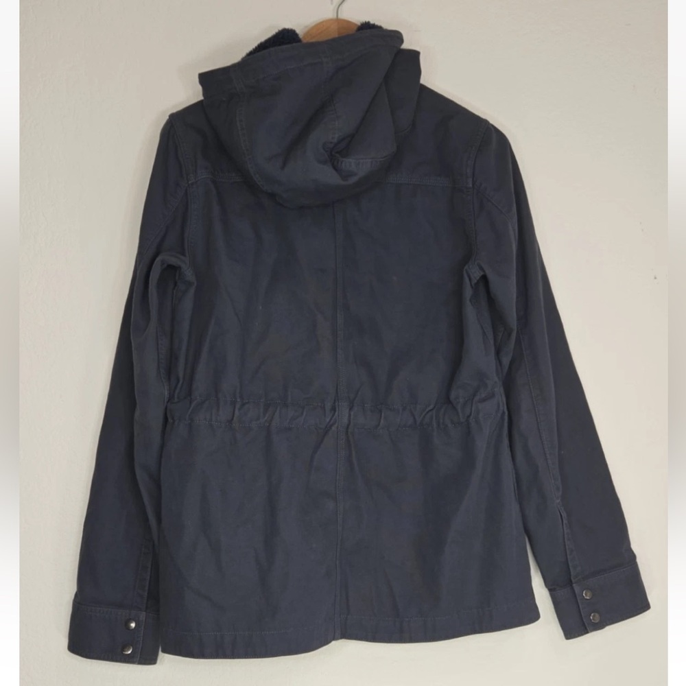 Patagonia Prairie Dawn Jacket Navy Blue Size M Womens Canvas Gorpcore - Picture 2 of 8